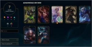 CONTA LOL SMURF | PLAT 4 | 40 CHAMP | 7 SKINS - League of Legends