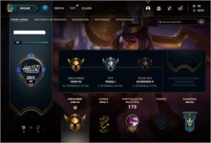 Conta ouro 3 com 51 champs e 21 skins - League of Legends LOL