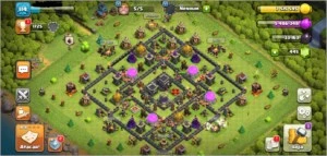 Conta Clash Of Clans (CV 9 - SEMI FULL)