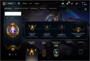 Conta ouro 4 com TODOS os champs e 134 skins (MAIN SUPORTE) - League of Legends LOL