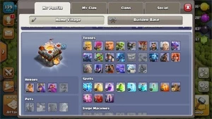 CoC CV11 FULL só upar pro 12 tropas/spell full - Clash of Clans