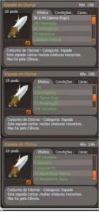 Conjunto de OTOMAI completamente modificado e melhorado - Dofus