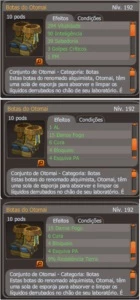 Conjunto de OTOMAI completamente modificado e melhorado - Dofus