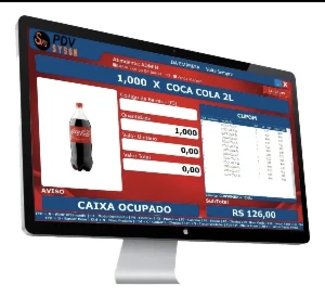 Sistema p/ loja, PDV, Caixa, Vendas e Controle de Estoque