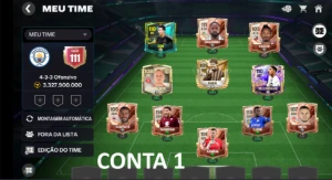 Conta 1 Fifa Mobile - login ea - GER111 + ARMANI 114