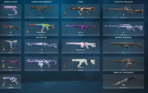 conta league of legends com 296 skins e skins no valorant LOL
