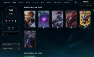 Conta LoL + Valorant