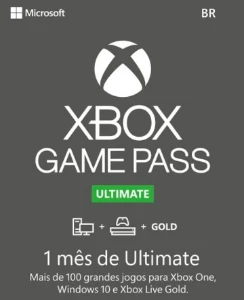 Xbox Game Pass Ultimate 1 Mês Exclusivo - Gift Cards