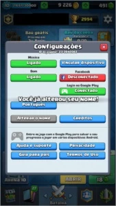 Conta Clash Royale Lvl 10 + Arena 10 + 6 LENDÁRIAS