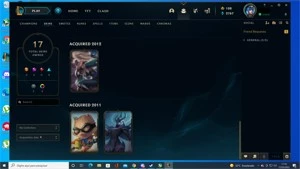 Conta lol diamante 1 com janna vitoriosa! - League of Legends