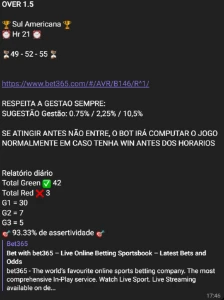 Bet 365 (Futebol Virtual) Gratis - Outros