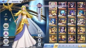Conta Top Tanatos A129 - Saint Seiya Awakening SSA
