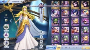 Conta Top Tanatos A129 - Saint Seiya Awakening SSA