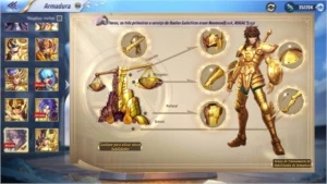 Conta Top Tanatos A129 - Saint Seiya Awakening SSA
