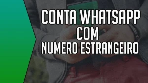 número estrangeiro para zap, sem chip - Outros