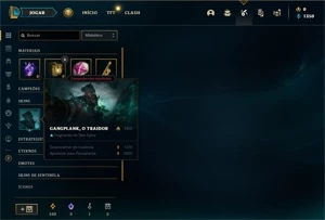 Conta ouro 4 com 27 Champs e 6 Skins + 1 Fragmento - League of Legends LOL