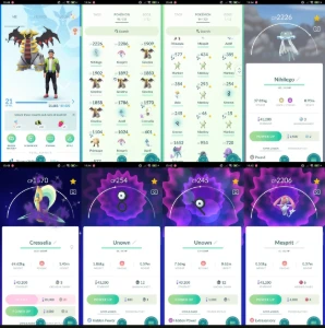 Conta Starter Lvl 21 🔥 | 12 Lendários 🌟 + Ultra Beast D203