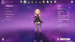 Conta Genshin Impact AR 42 | Alhaitham + Yelan + Zhongli