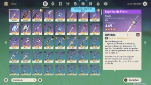 Conta Genshin Impact AR 42 | Alhaitham + Yelan + Zhongli