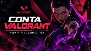 Conta Valorant - Nível 20 - Pronta Para Competitivo/Ranked