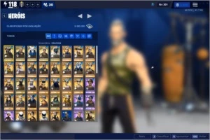 Conta Fortnite + Salve o Mundo
