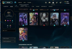 conta mestre 190pdl caindo com challenger - League of Legends LOL
