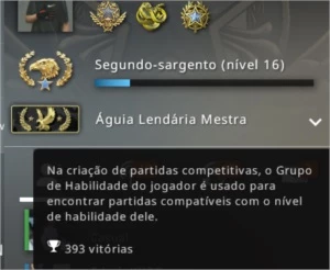 Conta de CSGO - PRIME - ÁGUIA 2 - Counter Strike