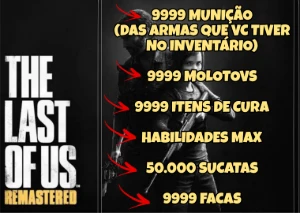 The Last of Us Remastered (PS4/PS5) - Itens, Habilidades,etc