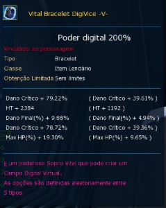 Conta Ladmo Omegamon End Game - Digimon Masters Online
