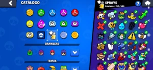 Conta De Brawl Stars À Venda! (68K+ Troféus | 443 Sk