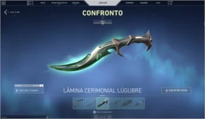 Conta ouro 2 com 5 facas + skins - Valorant