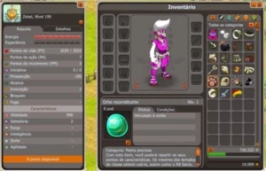 Vendo Conta Dofus Zobal 199 Servidor Spiritia - Sem Set