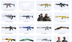 Conta de CrossFire: QBZ vip + Várias vitoriosas + várias m.n