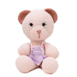 Ursa Maya em Crochê Amigurumi - Artesanato e Personalizados
