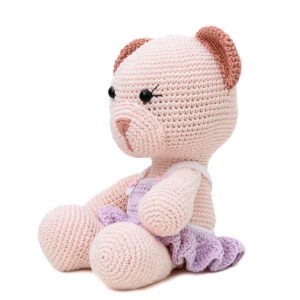 Ursa Maya em Crochê Amigurumi - Artesanato e Personalizados