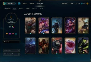 Conta G3 - 32 skins - Todos os campeões - League of Legends LOL