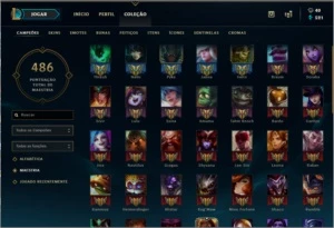 Conta League Of Legends LOL