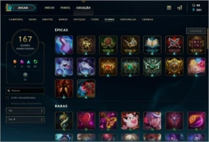 Conta League Of Legends LOL