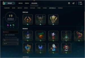 Conta League Of Legends LOL