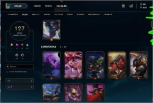 Conta League Of Legends LOL