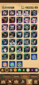 Conta AFK Arena Server Companions Lv42 756K Power 6K - Outros