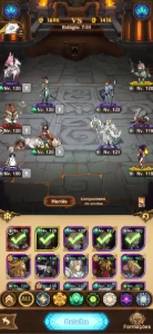 Conta AFK Arena Server Companions Lv42 756K Power 6K - Outros