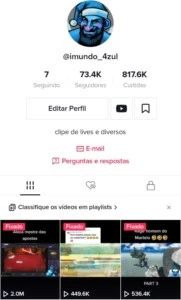 Conta TikTok a venda - Redes Sociais
