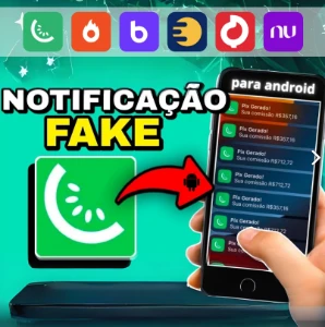 Gerador De Notificações Android E Conta Fake - Outros