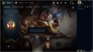 Sett Prestígio + 35 skins - League of Legends LOL