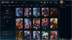 Sett Prestígio + 35 skins - League of Legends LOL