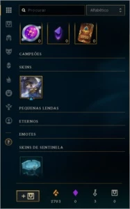 Conta League of Legends smurf LVL 37 LOL