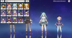 AR24-Scaramouche + TulayTulah + Qiqi + Oração + 5 tiros - Genshin Impact