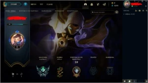 CONTA PLATINA 4 - League of Legends LOL