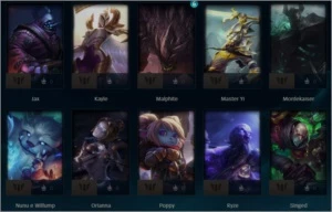 CONTA MONO SHACO GOLD 2 PARA SMURFAR 91% WIN RATE - League of Legends LOL